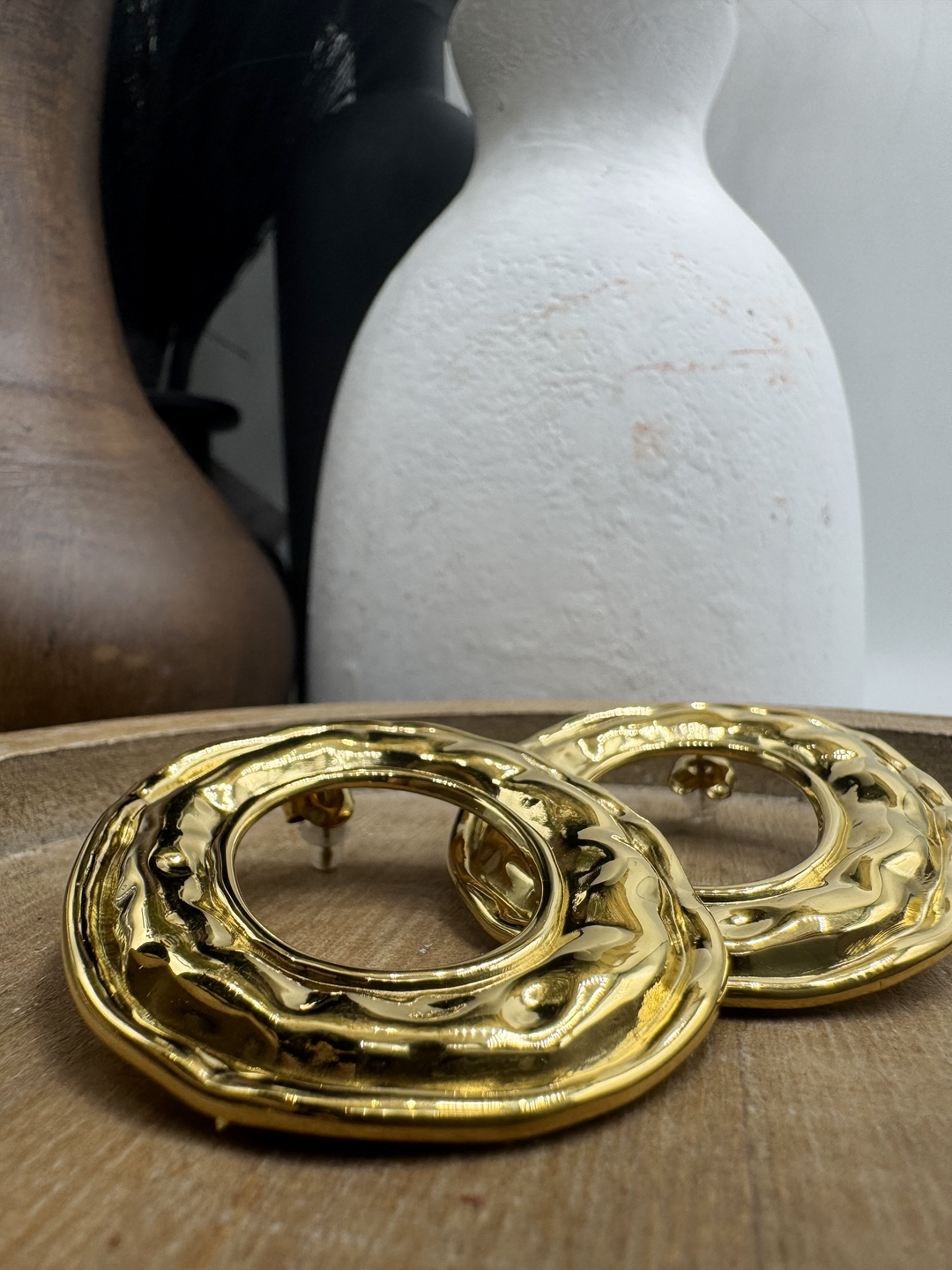 Gaia Open Circle Earrings