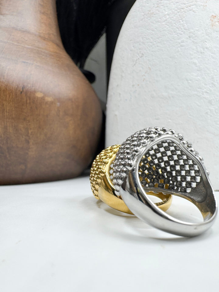 Caged Ring - Silver