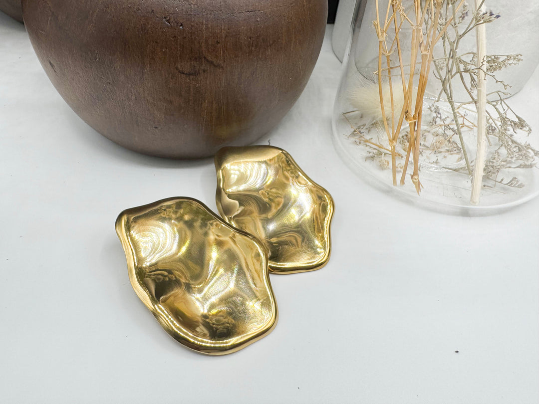 Amoeba Statement Earrings