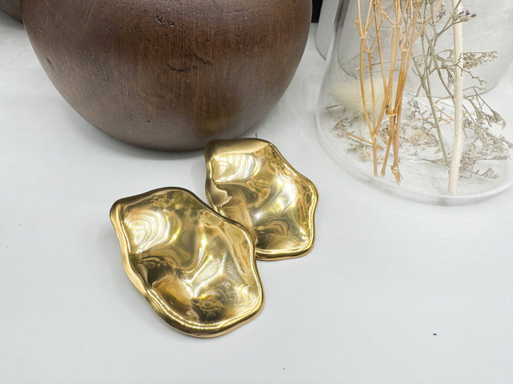 Amoeba Statement Earrings
