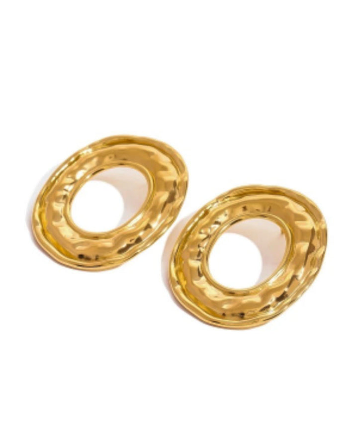 Gaia Open Circle Earrings