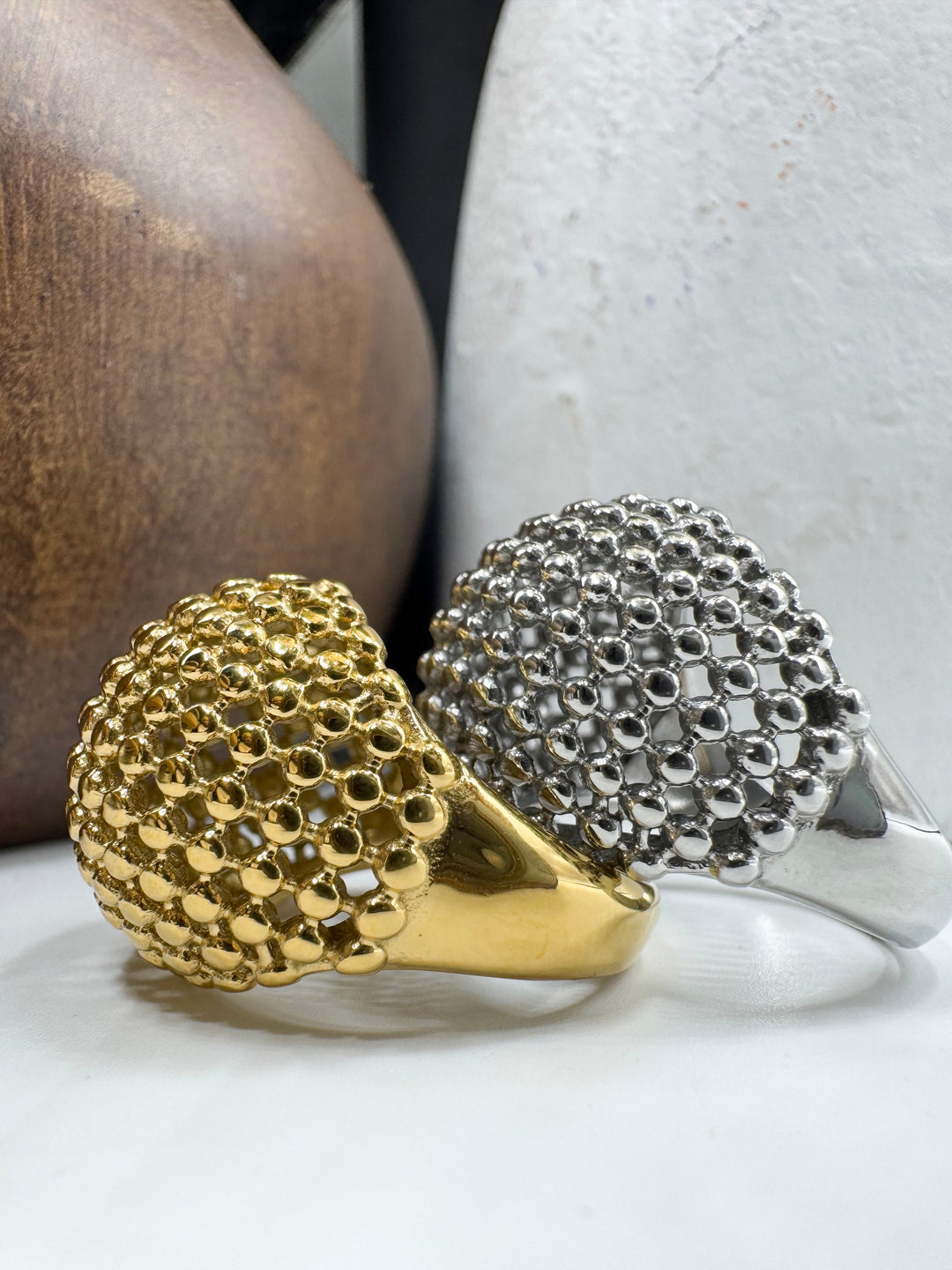 Caged Ring - Silver