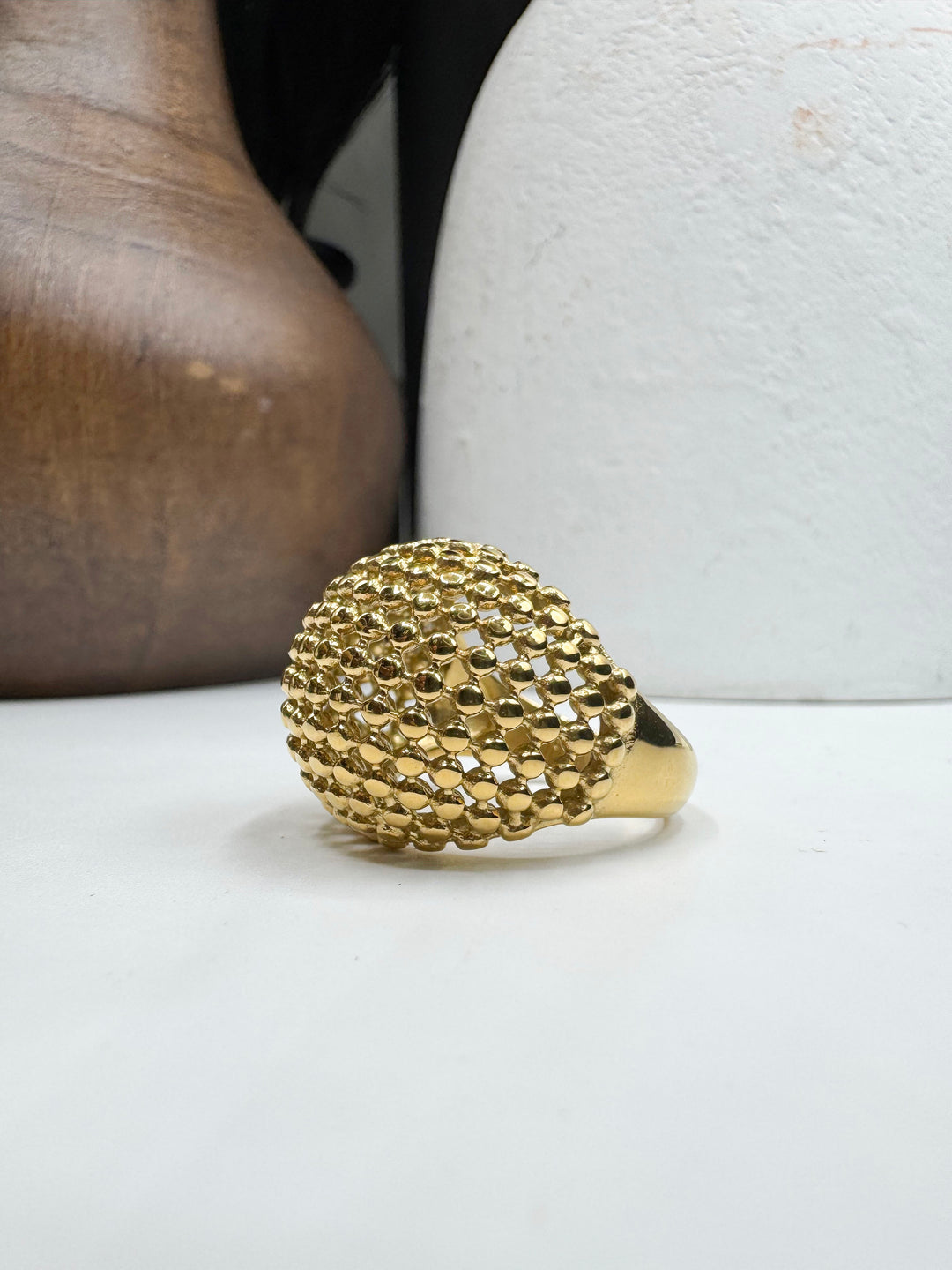 Caged Ring - Gold
